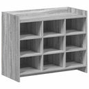 vidaXL Cipőszekrény Szürke Sonoma 85 x 39,5 x 70 cm Szerelt Fa