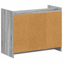 vidaXL Cipőszekrény Szürke Sonoma 85 x 39,5 x 70 cm Szerelt Fa