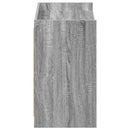 vidaXL Cipőszekrény Szürke Sonoma 85 x 39,5 x 70 cm Szerelt Fa