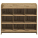 vidaXL Cipőszekrény Kézműves Tölgy 85 x 39,5 x 70 cm Szerelt Fa