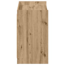 vidaXL Cipőszekrény Kézműves Tölgy 85 x 39,5 x 70 cm Szerelt Fa