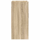 vidaXL Falpolc Falra szerelhető Sonoma Tölgy 80 x 36 x 80 cm