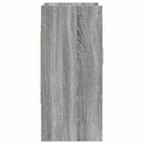 vidaXL Falpolc Falra szerelhető Szürke Sonoma 80 x 36 x 80 cm