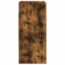 vidaXL Falpolc Falra szerelhető Füstös Tölgy 80 x 36 x 80 cm
