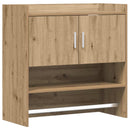 vidaXL Falpolc Falra szerelhető Kézműves Tölgy 80 x 36 x 80 cm