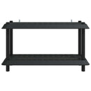 vidaXL Polc egység 2 szint 100 x 40 x 55,5 cm PP Antracitszürke