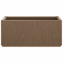 vidaXL Kerti virágtartó doboz Barna 80 x 36 x 35 cm PP