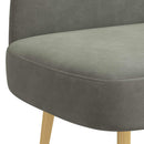vidaXL Kárpitozott pad háttámlával Világosszürke 110 x 60 x 76 cm