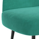 vidaXL Kárpitozott pad háttámlával Türkiz 110 x 60 x 76 cm Bársony