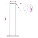 vidaXL Roletta Természetes 60 x 160 cm Bambusz
