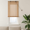 vidaXL Roletta Barna 50 x 160 cm Bambusz