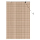 vidaXL Roletta Barna 90 x 160 cm Bambusz
