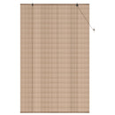 vidaXL Roletta Barna 130 x 220 cm Bambusz