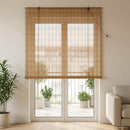 vidaXL Roletta Barna 160 x 220 cm Bambusz