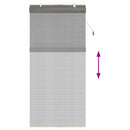 vidaXL Roletta Szürke 80 x 220 cm Bambusz