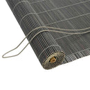 vidaXL Roletta Szürke 130 x 220 cm Bambusz