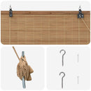 vidaXL Roletta Barna 40 x 160 cm Bambusz