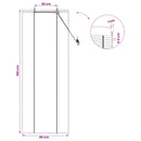 vidaXL Roletta Barna 40 x 160 cm Bambusz