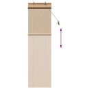 vidaXL Roletta Barna 70 x 220 cm Bambusz