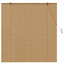 vidaXL Roletta Barna 160 x 160 cm Bambusz