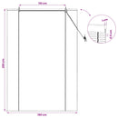 vidaXL Roletta Barna 160 x 220 cm Bambusz