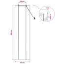 vidaXL Roletta Természetes 40 x 220 cm Bambusz