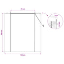 vidaXL Roletta Természetes 130 x 160 cm Bambusz