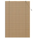 vidaXL Roletta Természet 130 x 220 cm Bambusz
