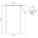 vidaXL Roletta Természet 130 x 220 cm Bambusz