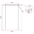 vidaXL Roletta Természet 160 x 220 cm Bambusz