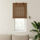 vidaXL Roletta Barna 50 x 160 cm Bambusz