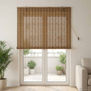 vidaXL Roletta Barna 130 x 220 cm Bambusz