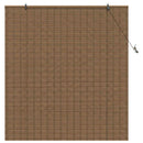 vidaXL Roletta Barna 160 x 160 cm Bambusz