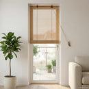 vidaXL Roletta Barna 40 x 220 cm Bambusz