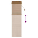 vidaXL Roletta Barna 40 x 220 cm Bambusz