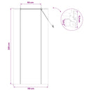 vidaXL Roletta Barna 110 x 220 cm Bambusz