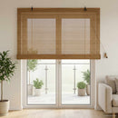 vidaXL Roletta Barna 140 x 220 cm Bambusz