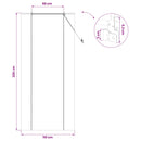 vidaXL Roletta Természetes 110 x 220 cm Bambusz