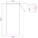 vidaXL Roletta Természetes 140 x 220 cm Bambusz