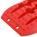 vidaXL Tapadási tábla 2 pcs Piros 106 x 30,5 x 7 cm