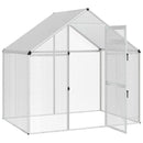 vidaXL Madár kalitka Ezüst 181,5 x 110,5 x 173,5 cm