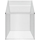 vidaXL Madár kalitka Ezüst 181,5 x 110,5 x 173,5 cm