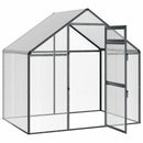 vidaXL Madár kalitka Antracitszürke 181,5 x 110,5 x 173,5 cm