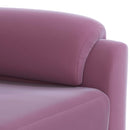 vidaXL Kanapé Szett 2 pcs Lila Bársony