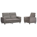 vidaXL Kanapé Szett 2 pcs Tópszínű Szövet