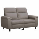 vidaXL Kanapé Szett 3 pcs Tópszínű Szövet