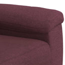 vidaXL Kanapé Szett 3 pcs Lila Szövet