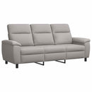 vidaXL Kanapé Szett 2 pcs Felhőszürke Szövet