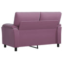 vidaXL Kanapé Lila 154 x 85 x 93 cm Bársony