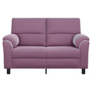 vidaXL Kanapé Lila 154 x 85 x 93 cm Bársony